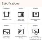 لپ تاپ 13.8 اینچی مایکروسافت سرفیس مدل Surface Laptop 7 Copilot Plus PC-Snapdragon X Plus-16GB LPDDR5x-256GB SSD-Touch