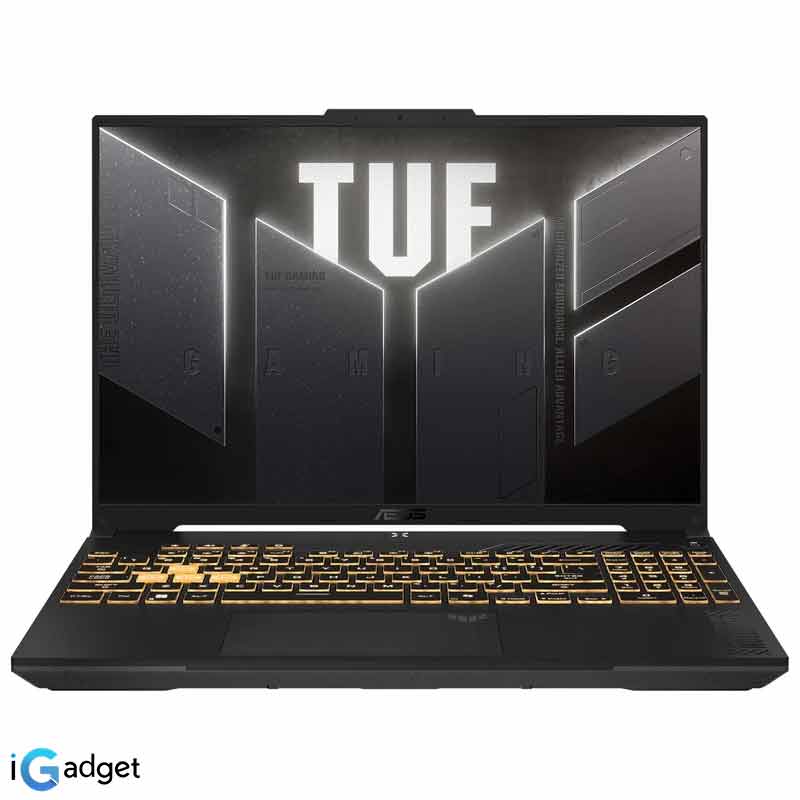 لپ تاپ 16 اینچی ایسوس مدل TUF Gaming FX607VU CORE 5 210H 16GB 512GB RTX 4050 لپ تاپ 16 اینچی ایسوس مدل TUF Gaming FX607VU CORE 5 210H 16GB 512GB RTX 4050
