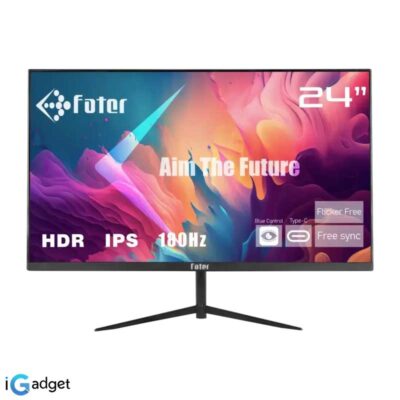 مانیتور گیمینگ 24 اینچ فاطر مدل F24-180 B2-W2