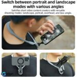 هولدر گردنی موبایل تلسین مدل TELESIN-MNM-001