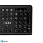 شمارش کیبورد بی سیم تسکو مدل TK 7005W
