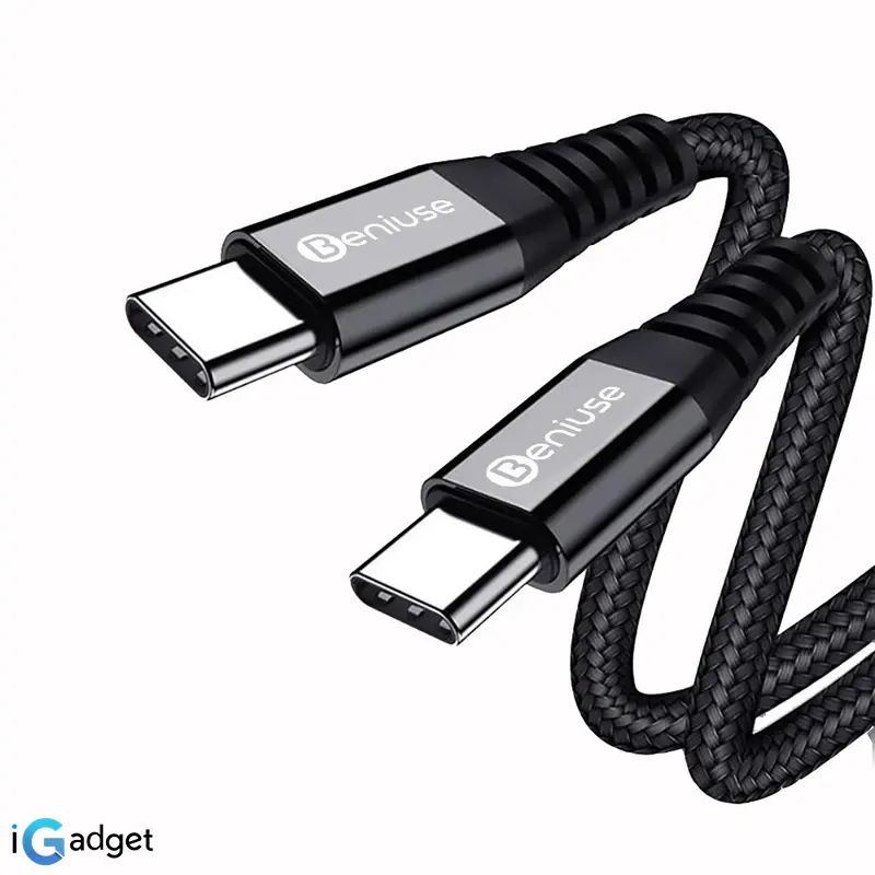 کابل USB-C بنیوس مدل BE-CA01 کابل USB-C بنیوس مدل BE-CA01