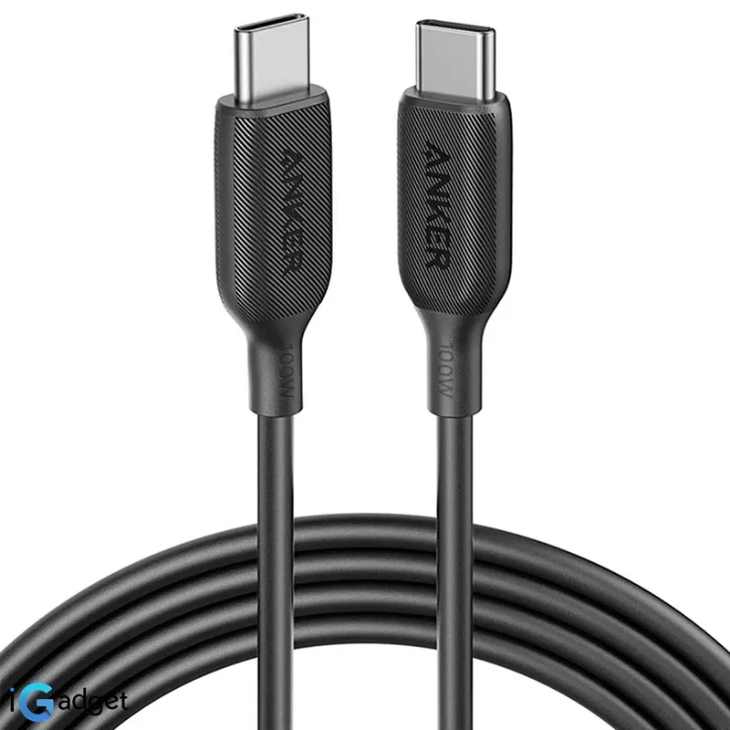 کابل USB-C به USB-C انکر مدل PowerLine III A8856 کابل USB-C به USB-C انکر مدل PowerLine III A8856