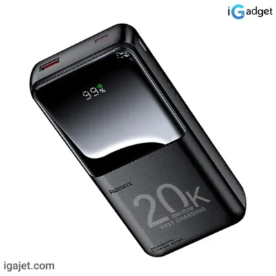 پاوربانک 22.5 وات ریمکس مدل RPP-990 ظرفیت 20000 میلی آمپر ساعت