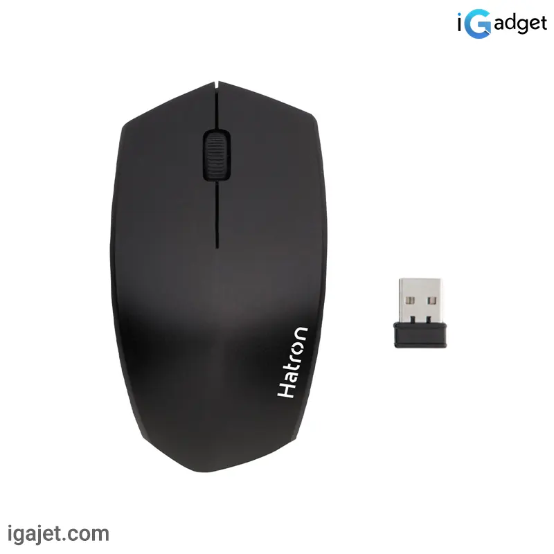 ماوس بی سیم هترون مدل HMBW110 ماوس بی سیم هترون مدل HMBW110