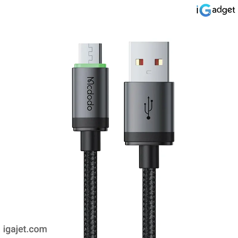 کابل Micro USB مک دودو CA-3990 کابل شارژ USB به Micro-USB مک دودو مدل CA-3990 - طول 1 متر