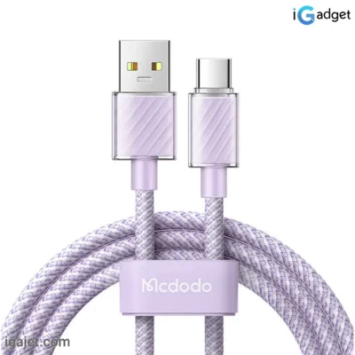 کابل USB به Type-C مک دودو مدل CA-365 - سوپر فست شارژ 1.2 متر