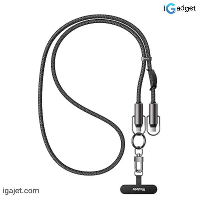 کابل usb-c مک دودو مدل CA-683 - طول 1.2 متر به همراه بند کابل usb-c مک دودو مدل CA-683 - طول 1.2 متر به همراه بند