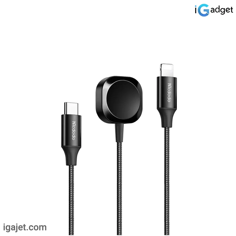 کابل تبدیل USB-C به لایتنینگ مک دودو مدل CA-2980 طول 1.5 متر کابل تبدیل USB-C به لایتنینگ مک دودو مدل CA-2980 طول 1.5 متر
