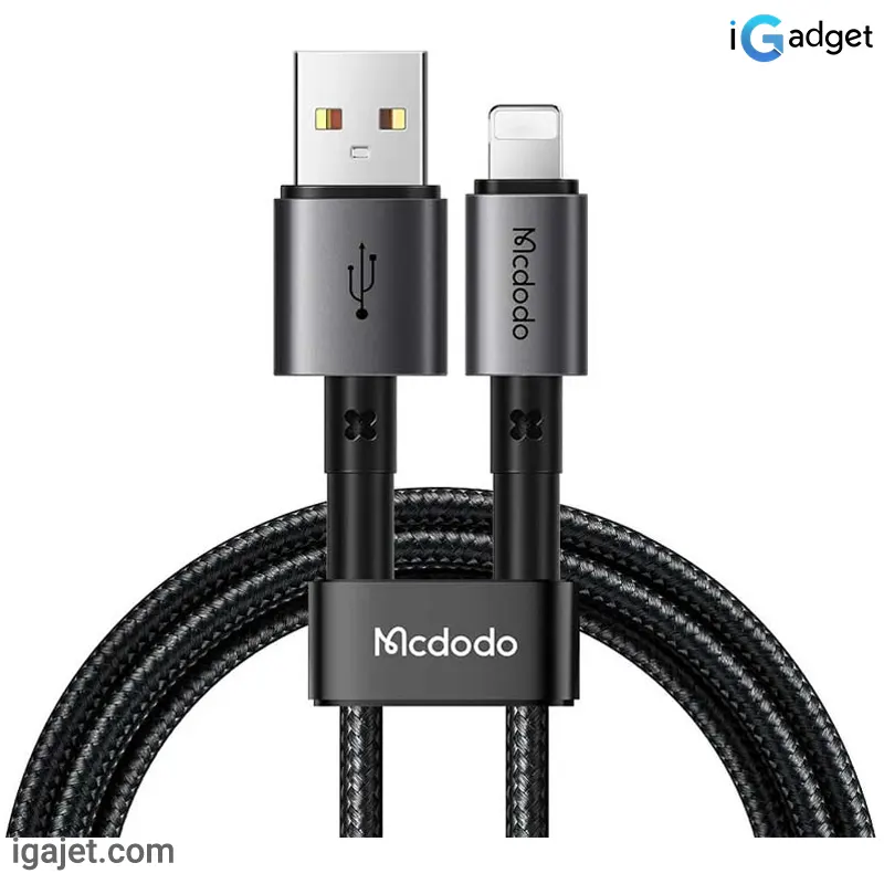 کابل تبدیل USB به لایتنینگ مک دودو مدل CA-358 طول 1.2 متر کابل تبدیل USB به لایتنینگ مک دودو مدل CA-358 طول 1.2 متر