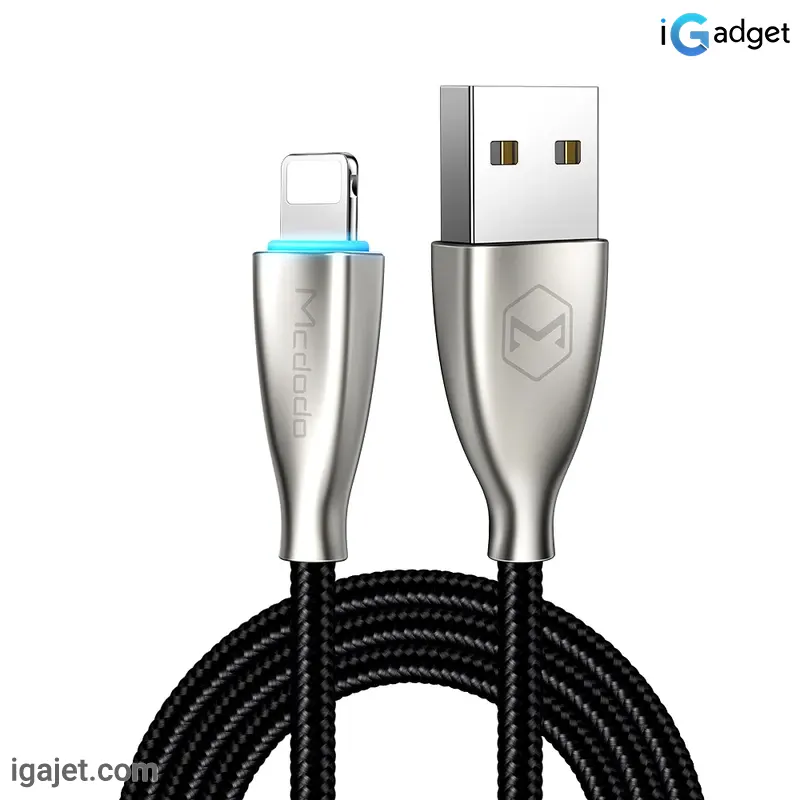 کابل تبدیل USB به لایتنینگ مک دودو مدل CA-5700 طول 1.2 متر کابل تبدیل USB به لایتنینگ مک دودو مدل CA-5700 طول 1.2 متر