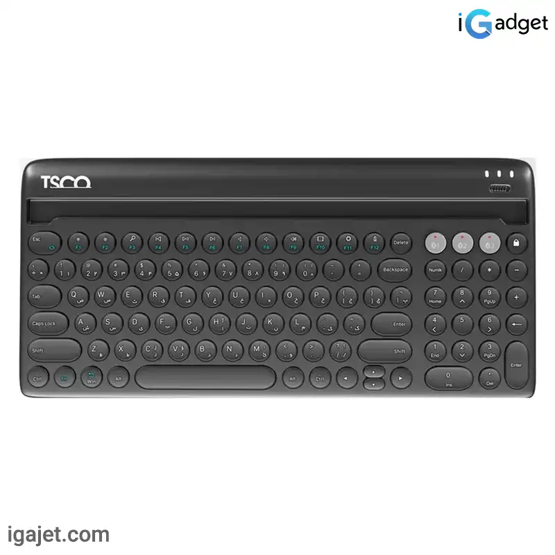 کیبورد بلوتوثی تسکو مدل TK 7322 BT کیبورد بلوتوثی تسکو مدل TK 7322 BT