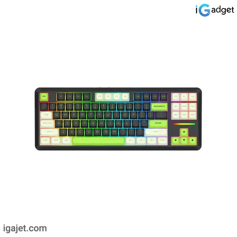 کیبورد مخصوص بازی ردراگون مدل WILDSLASH K734 BWG PRO کیبورد مخصوص بازی ردراگون مدل WILDSLASH K734 BWG PRO