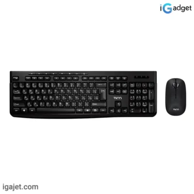 کیبورد و ماوس بی سیم تسکو مدل TKM 7027W