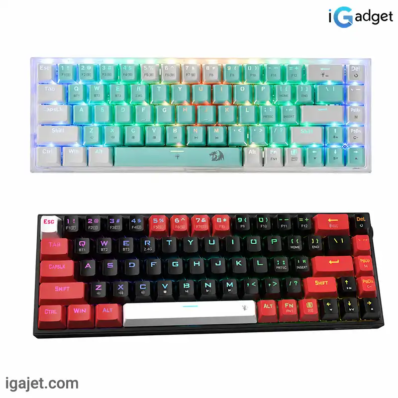 کیبورد گیمینگ ردراگون مدل CASTOR K631 PRO | نسخه BRW - GW کیبورد گیمینگ ردراگون مدل CASTOR K631 PRO | نسخه BRW - GW