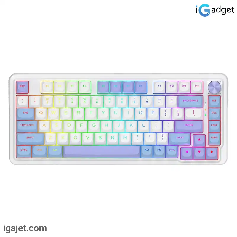 کیبورد گیمینگ ردراگون مدل UCAL MAX K673 WBP RGB کیبورد گیمینگ ردراگون مدل UCAL MAX K673 WBP RGB