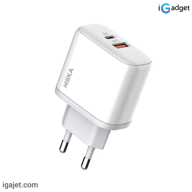 شارژر دیواری هیسکا مدل H-108 شارژر دیواری هیسکا مدل H-108