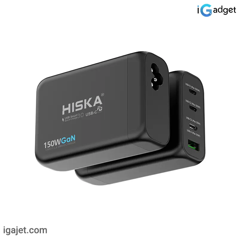 شارژر دیواری هیسکا مدل H-138GAN شارژر دیواری هیسکا مدل H-138GAN