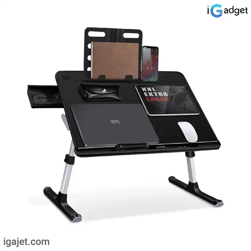 میز لپ تاپ سایجی مدل K7 Ultimate 3 میز تاشو قابل حمل لپ تاپ سایجی مدل K7 Ultimate